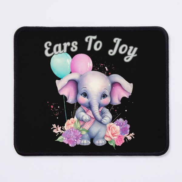 Item preview, Ears To Joy. Flower elephant designed and sold by ElephantVibes.