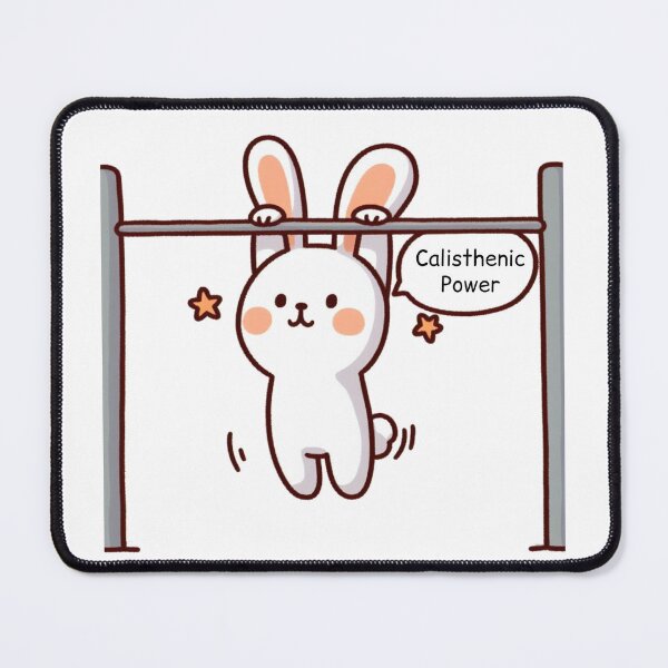 Item preview, Calisthenic: Cute Bunny designed and sold by LemuellTrends.