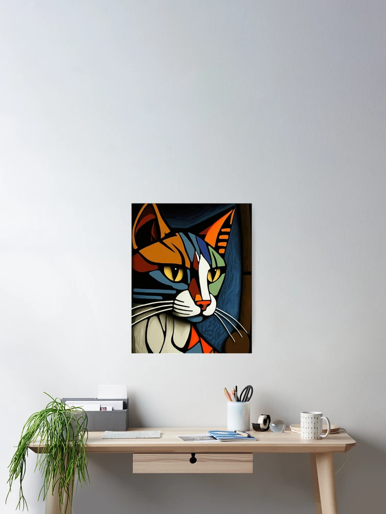 Thumbnail 2 of 3, Poster, PiCATzo cut, Abstract designed and sold by ColorLightLab.