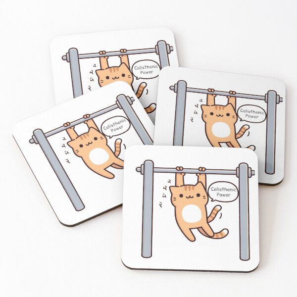 Item preview, Calisthenic: Cute Cat designed and sold by LemuellTrends.