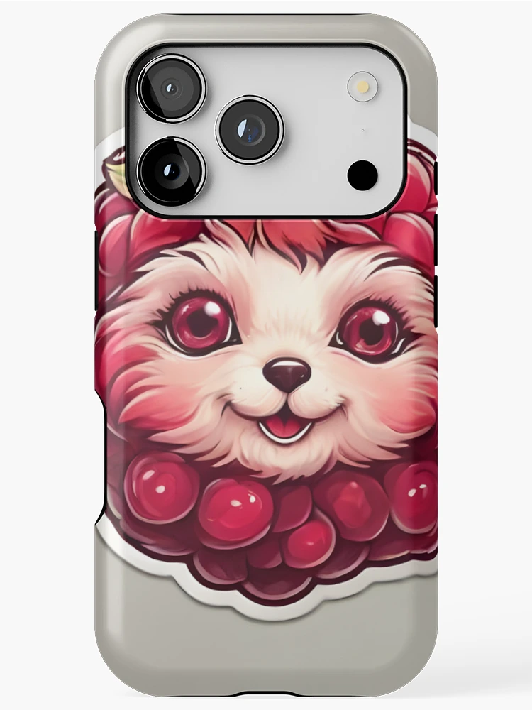Thumbnail 1 of 4, iPhone Case, cute Raspberry designed and sold by krishnajit22.
