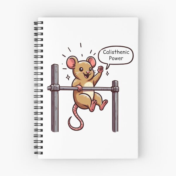 Item preview, Calisthenic: Cute Rat designed and sold by LemuellTrends.