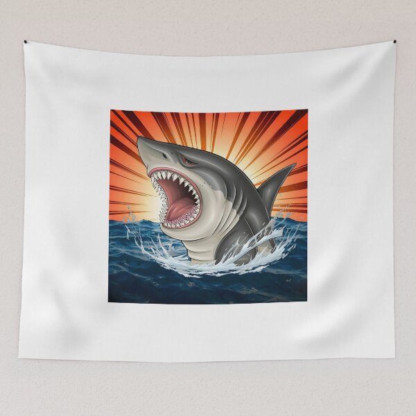 Item preview, splash sharky designed and sold by SabyDigitalArt.