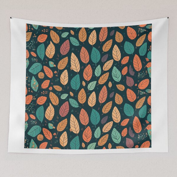 Item preview, leaf motifs home decor designed and sold by Rockwpapart.