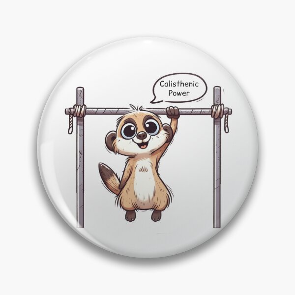 Item preview, Calisthenic: Cute Meerkat designed and sold by LemuellTrends.