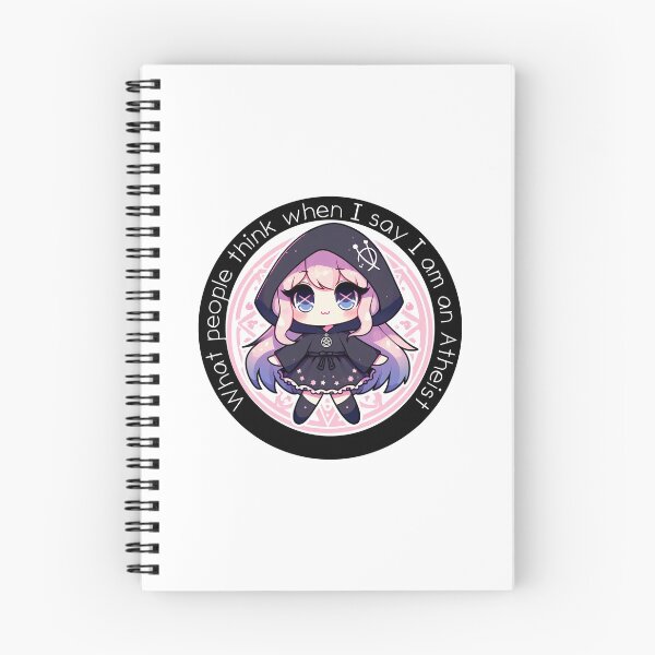 Item preview, Cute Goth Atheist  designed and sold by Thehatinthecat.