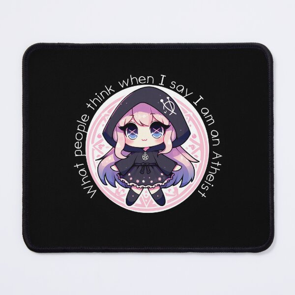 Item preview, Cute Goth Atheist  designed and sold by Thehatinthecat.