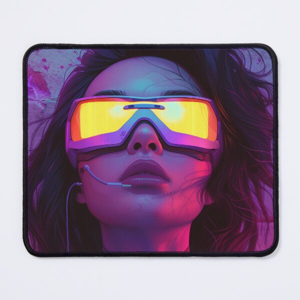 Item preview, Futuristic Cyberpunk Girl - Cel Shade Style designed and sold by smcdigitalart.