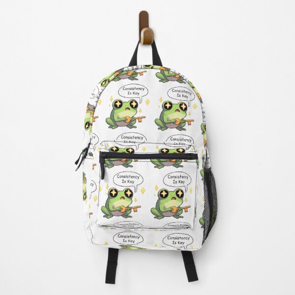 Item preview, Consistency Is Key: Cute Frog designed and sold by LemuellTrends.