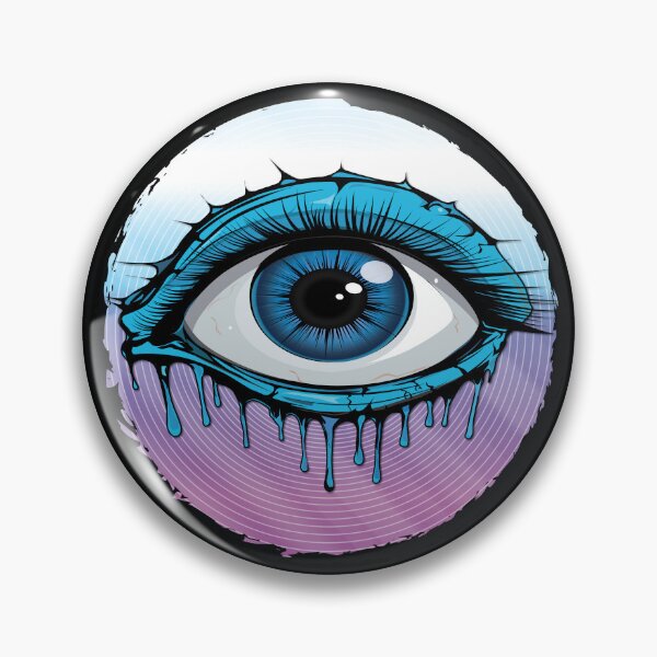 Item preview, Not So Evil Big Beautiful Blue Eye designed and sold by RRMStudios.