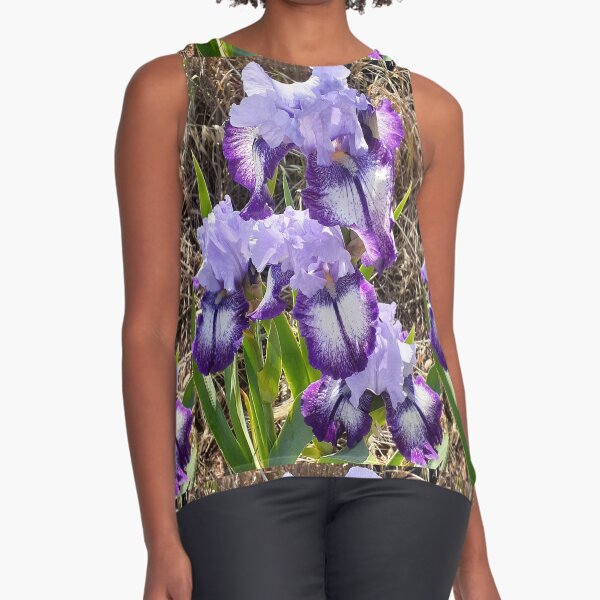 Item preview, Purple Blue and White Iris Flower - Excite Me designed and sold by Sarah  Rajkotwala.