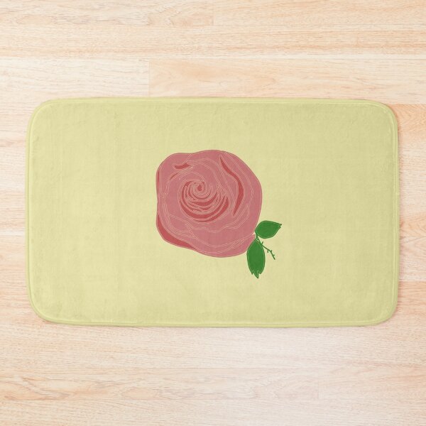 Item preview, Copacetic Lemelon: Red Rose on Yellow Background designed and sold by timberhide.