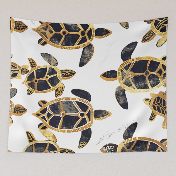Item preview, Sea turtle pattern print designed and sold by dcrc.