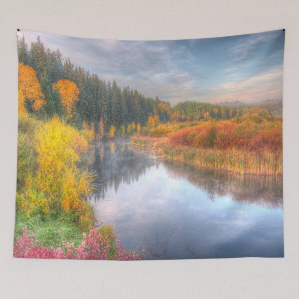 Item preview, Gwynne Valley Fall Colours designed and sold by ColdCreekCanvas.