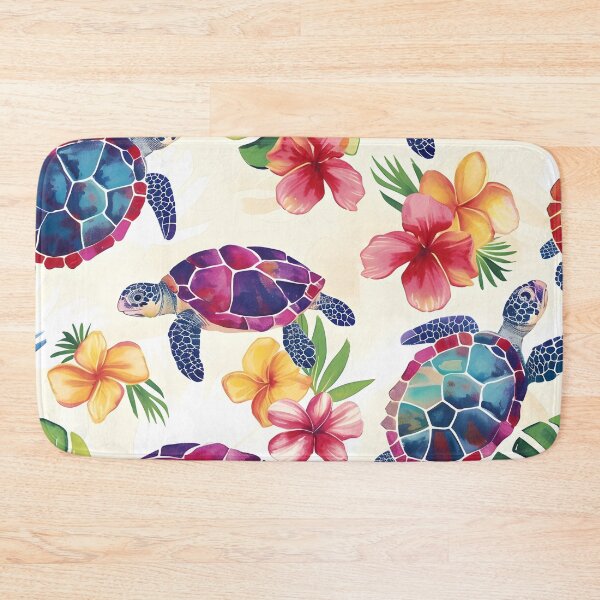 Item preview, sea turtle pattern print, sea turtle designed and sold by dcrc.