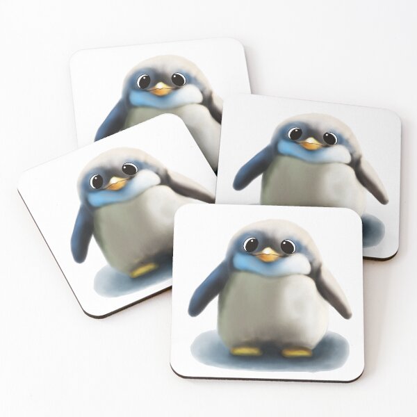 Item preview, Happy cute penguin designed and sold by Funsize-Art.