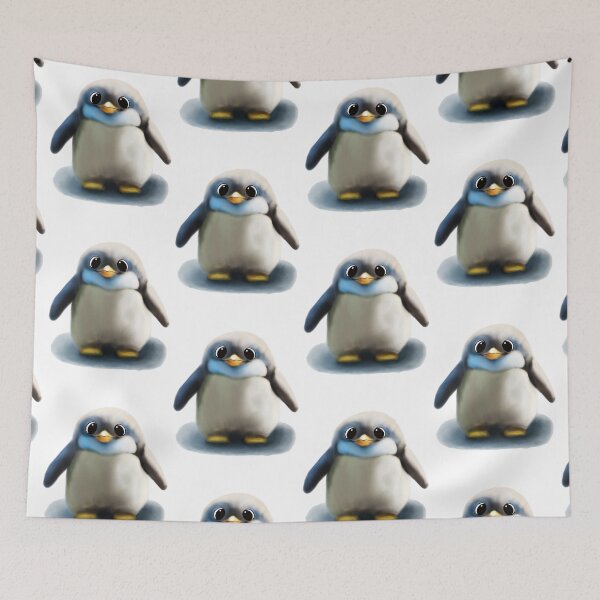 Item preview, Happy cute penguin designed and sold by Funsize-Art.