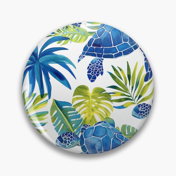 Item preview, sea turtle pattern print designed and sold by dcrc.
