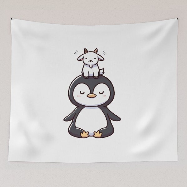 Item preview, Gym Zen: Cute Penguin designed and sold by LemuellTrends.
