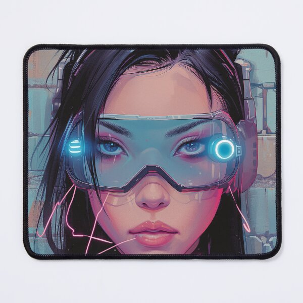 Item preview, Cyberpunk Girl - Cel Shade Style designed and sold by smcdigitalart.