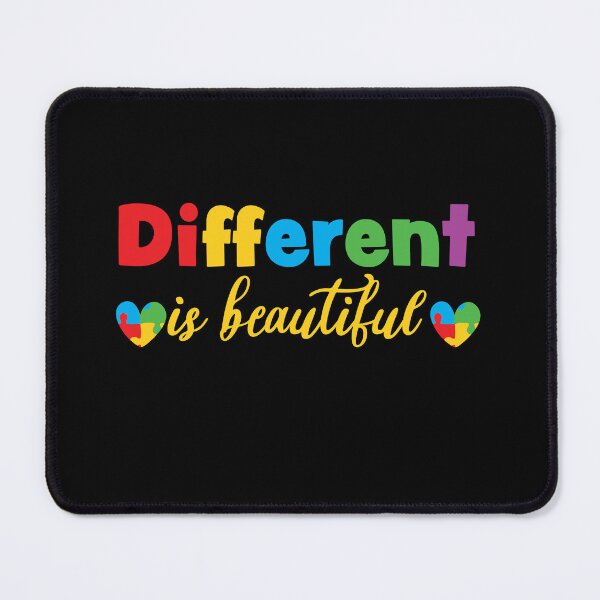 Item preview, Autism it's a different ability Funny Gift Autism Awarness designed and sold by smartrocket.