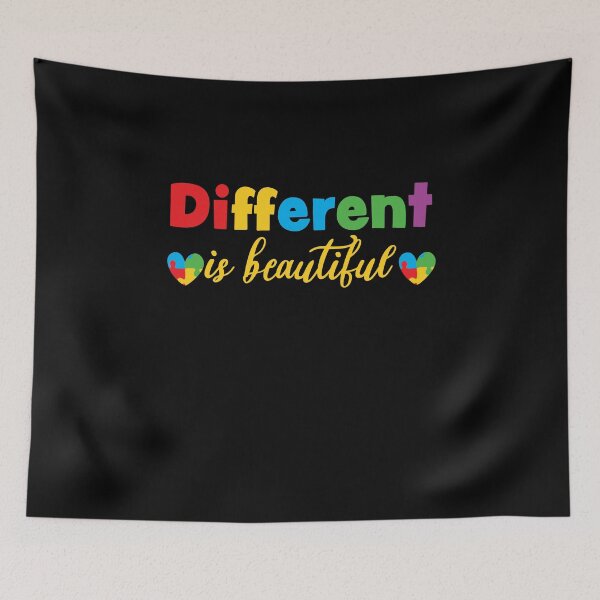 Item preview, Autism it's a different ability Funny Gift Autism Awarness designed and sold by smartrocket.