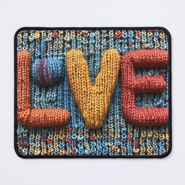 Item preview, Knit Love 3 designed and sold by ANotiontoKnit.