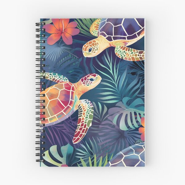 Item preview, sea turtle pattern print designed and sold by dcrc.