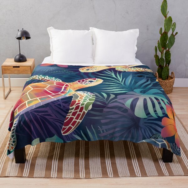 Item preview, sea turtle pattern print designed and sold by dcrc.