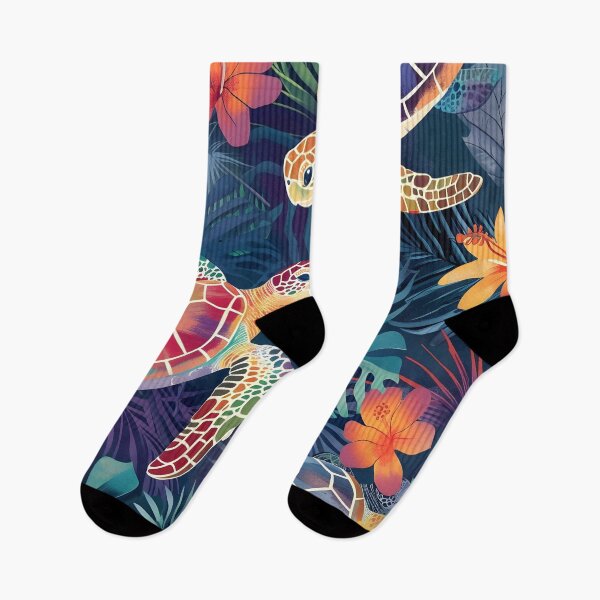 Item preview, sea turtle pattern print designed and sold by dcrc.