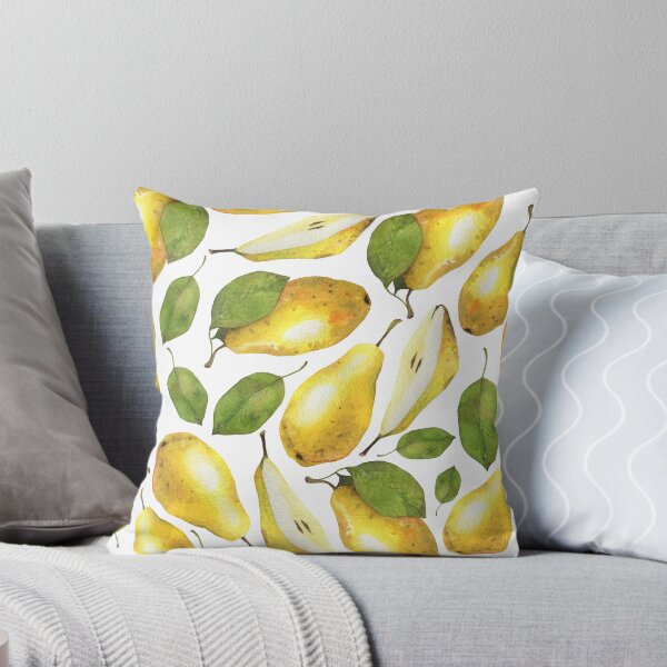 Item preview, Juice pears with green leaves designed and sold by MariaMirnaya.