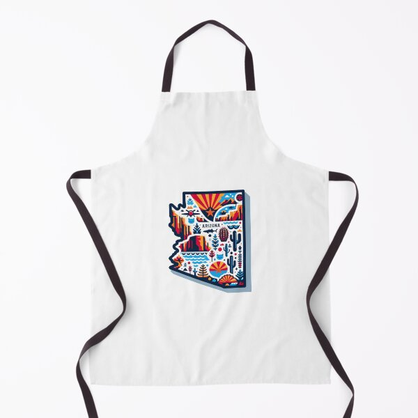 Item preview, Arizona vibrant design map designed and sold by MindblowingShop.