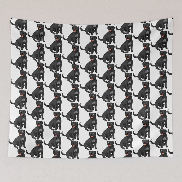 Item preview, Dog - American Pit Bull Terrier - Black Natural designed and sold by Jennifer Stolzer.