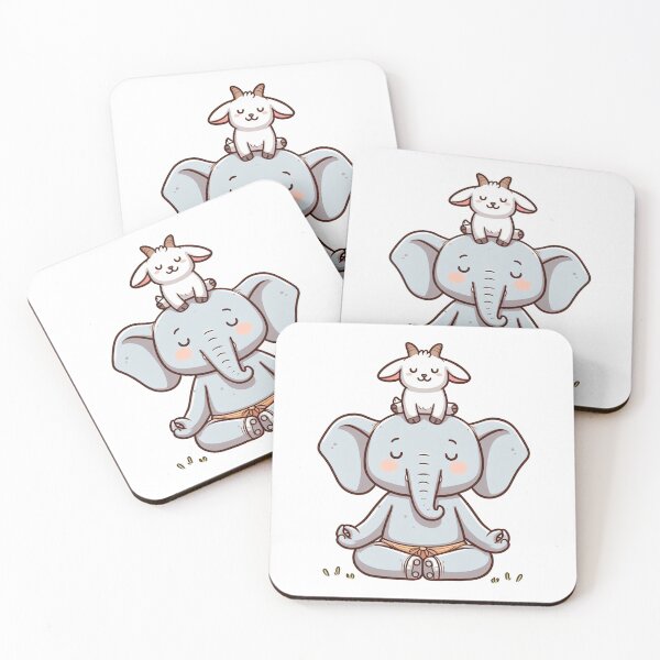 Item preview, Gym Zen: Cute Elephant designed and sold by LemuellTrends.