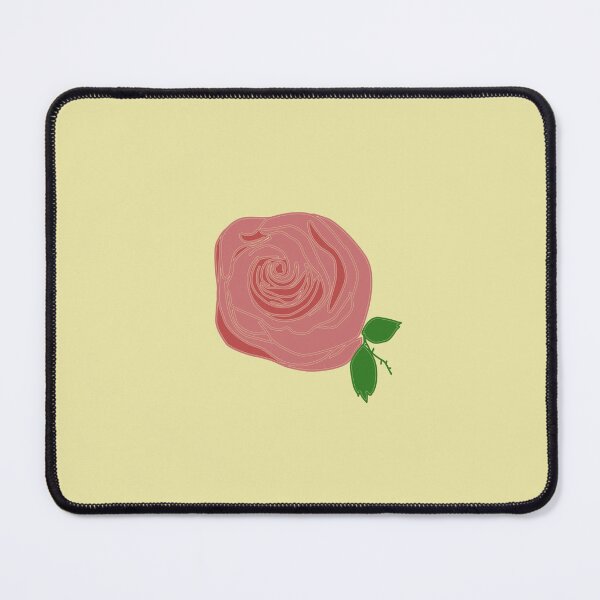 Item preview, Copacetic Lemelon: Red Rose on Yellow Background designed and sold by timberhide.