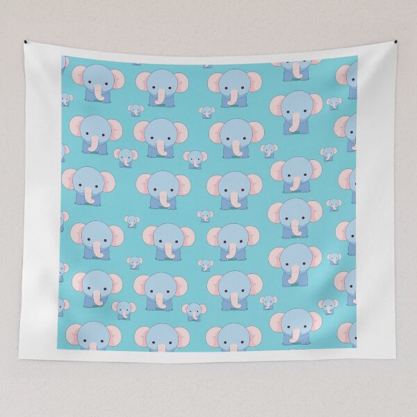 Item preview, Elephant motifs art designed and sold by Rockwpapart.