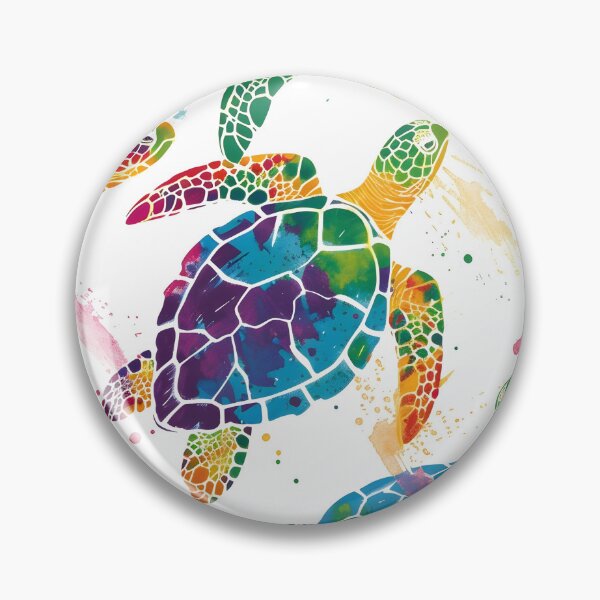 Item preview, sea turtle pattern print designed and sold by dcrc.
