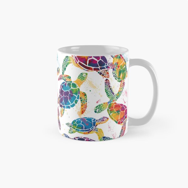 Item preview, sea turtle pattern print designed and sold by dcrc.