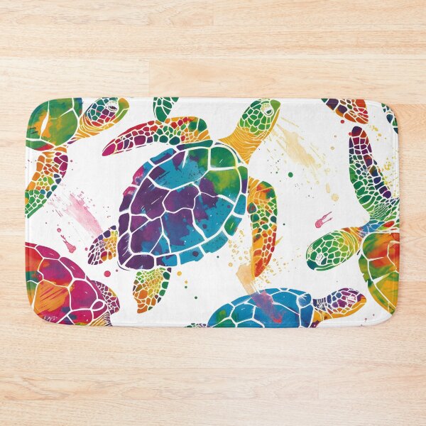 Item preview, sea turtle pattern print designed and sold by dcrc.