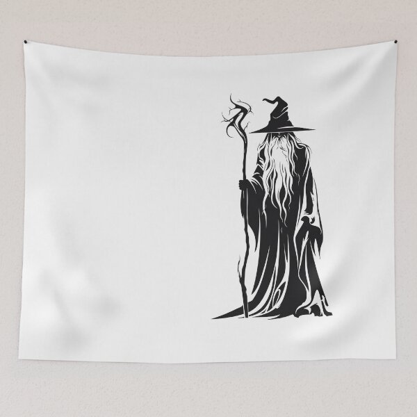 Item preview, Wizard Tattoo Style designed and sold by GobbleGoblin.
