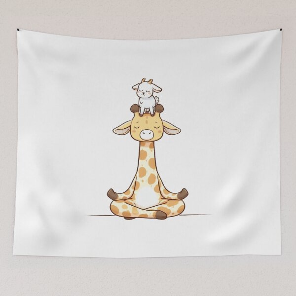 Item preview, Gym Zen: Cute Giraffe designed and sold by LemuellTrends.