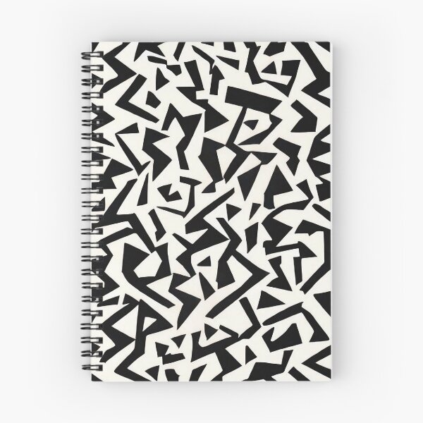 Item preview, Impresión de arte de patrones de Memphis en blanco y negro No.4 designed and sold by Rinomano.