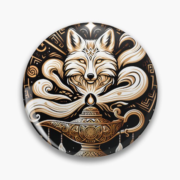 Item preview, Fox and Magic Lamp designed and sold by Ederson D'Mind.