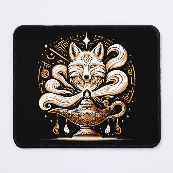 Item preview, Fox and Magic Lamp designed and sold by Ederson D'Mind.