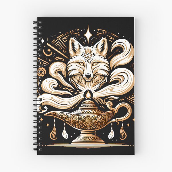 Item preview, Fox and Magic Lamp designed and sold by Ederson D'Mind.