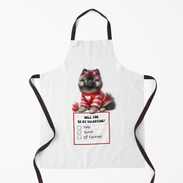 Item preview, Valentine's Day Keeshond Puppy designed and sold by M1234s.