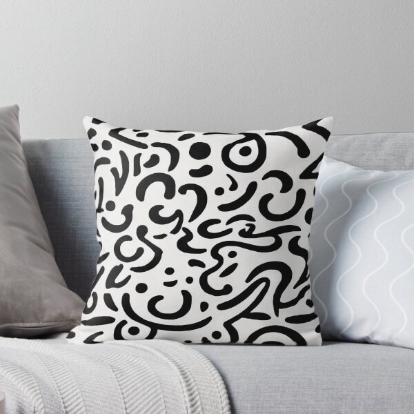 Artikelvorschau, Memphis Patterns Kunstdruck Schwarz und Weiß Nr.7 entworfen und verkauft von Rinomano.