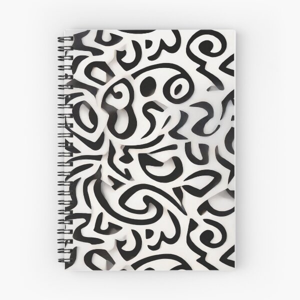 Artikelvorschau, Memphis Patterns Kunstdruck Schwarz und Weiß Nr.9 entworfen und verkauft von Rinomano.
