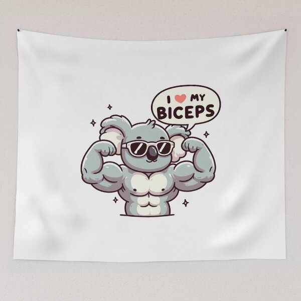 Item preview,  Big Biceps: Cute Koala designed and sold by LemuellTrends.