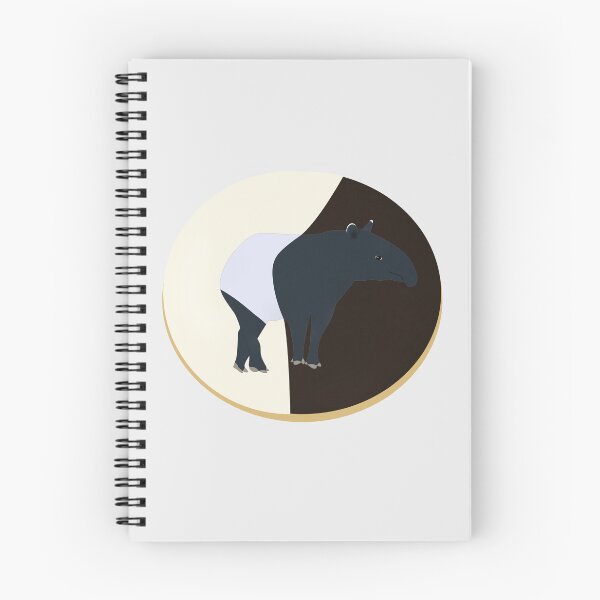 Item preview, Malayan Tapir Black And White Cookie designed and sold by ThatIsSomething.